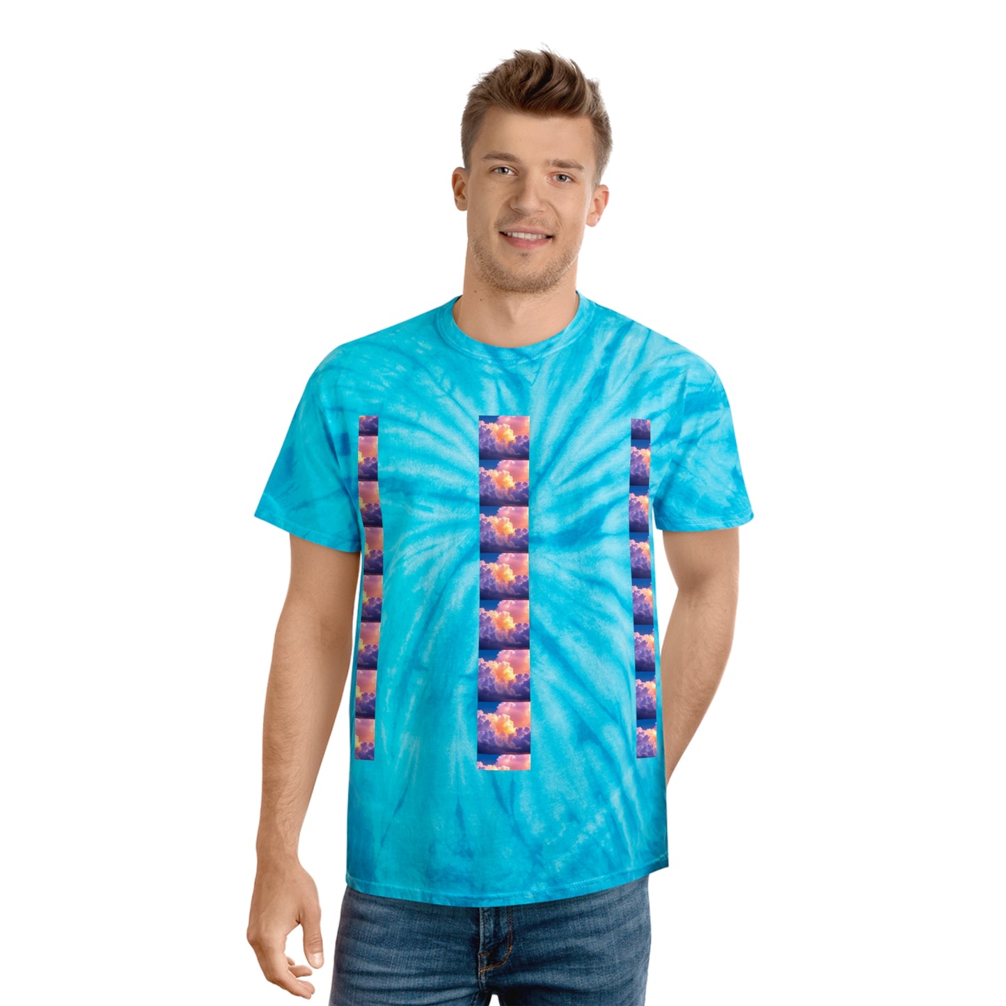 Cyclone Designed Tie-Dye Tee, 100% Pre-shrunk Cotton - Zion Legend Fashions