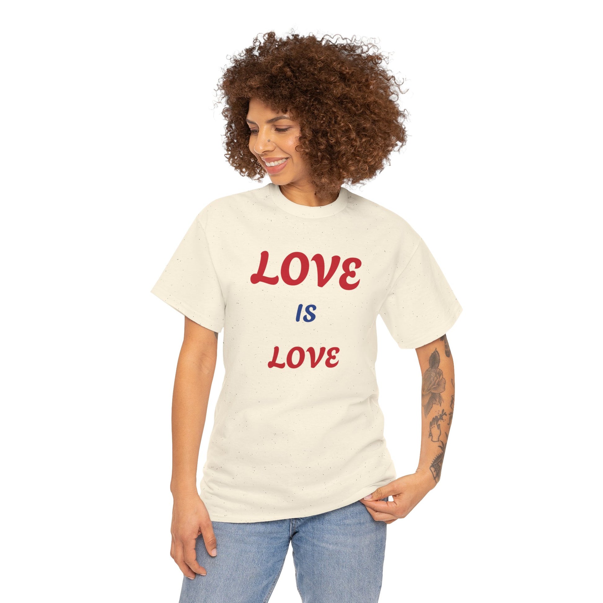 Love is Love  Heavy Cotton Tee - Zion Legend Fashions