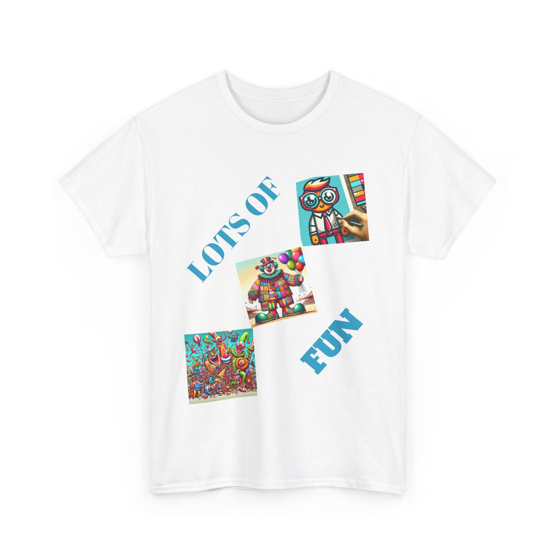 Lots of Fun Unisex  Heavy US Cotton T-Shirt - Zion Legend Fashions