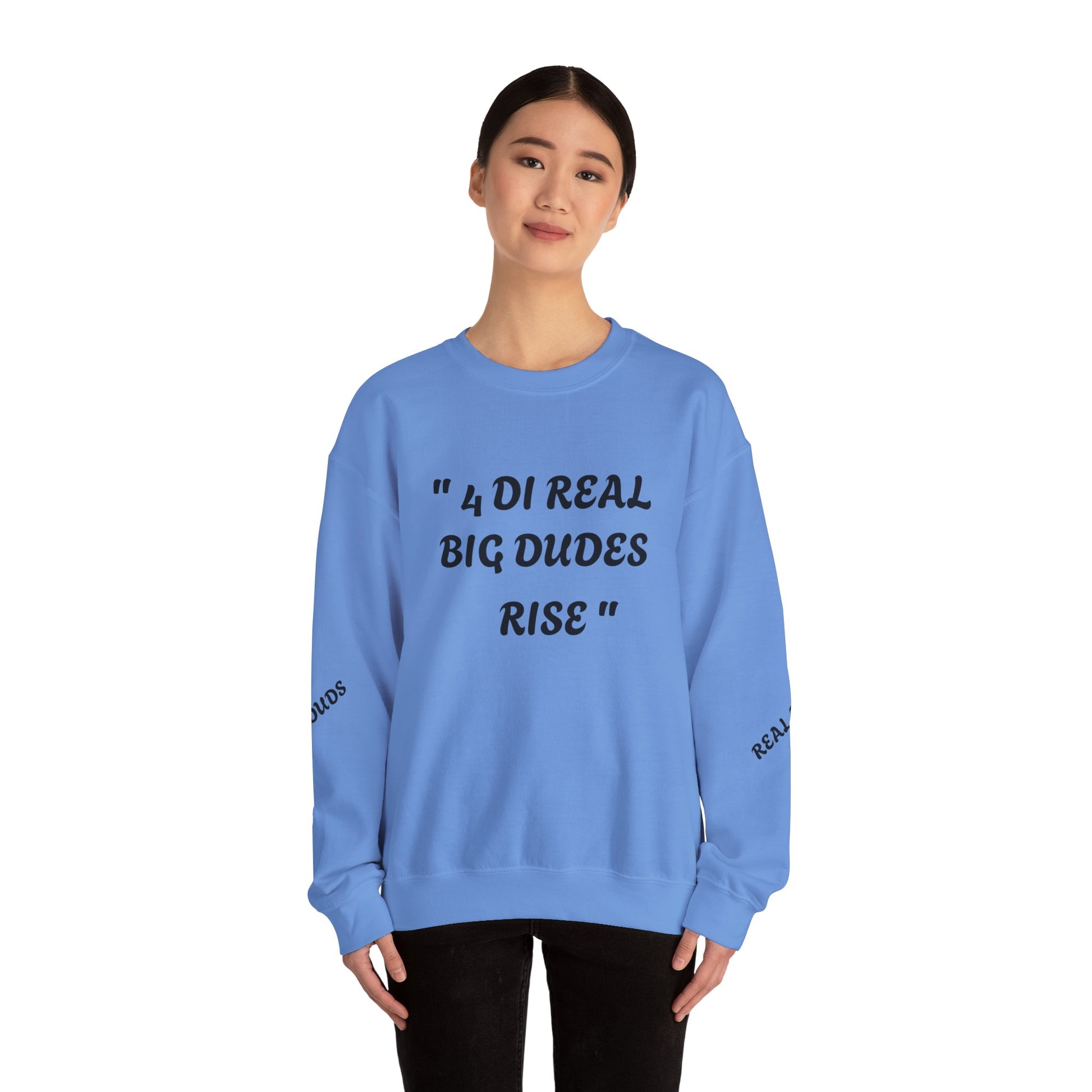 4 DI Real Big Dudes Rise Unisex Heavy Blend™ Crewneck Sweatshirt - Zion Legend Fashions