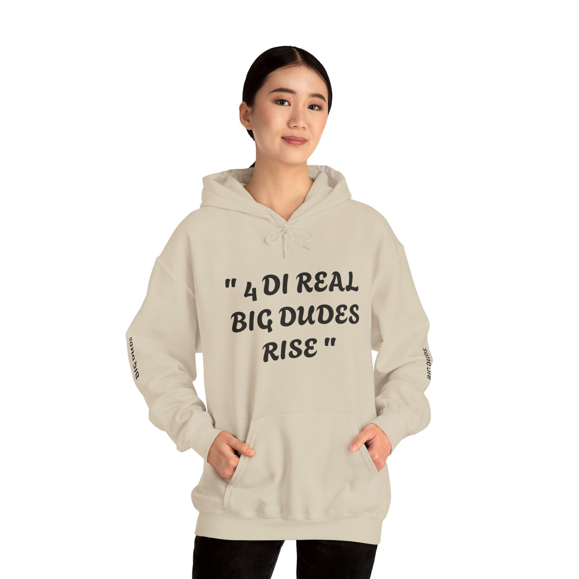 4 Di Real Big Dudes Rise Unisex Heavy Blend™ Hooded Sweatshirt - Zion Legend Fashions