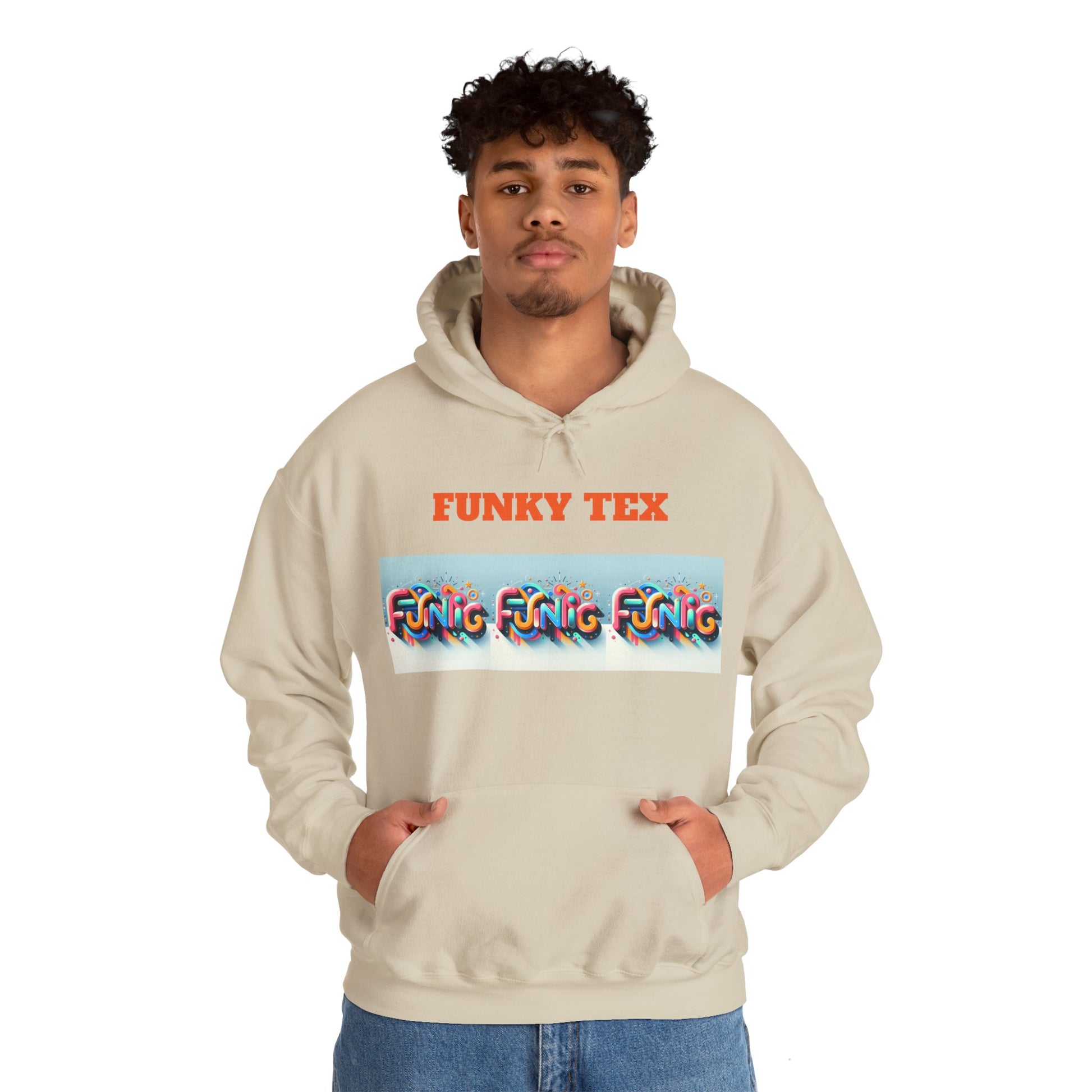 Funky Tex Unisex Heavy Blend™ Hooded Sweatshirt - Zion Legend Fashions