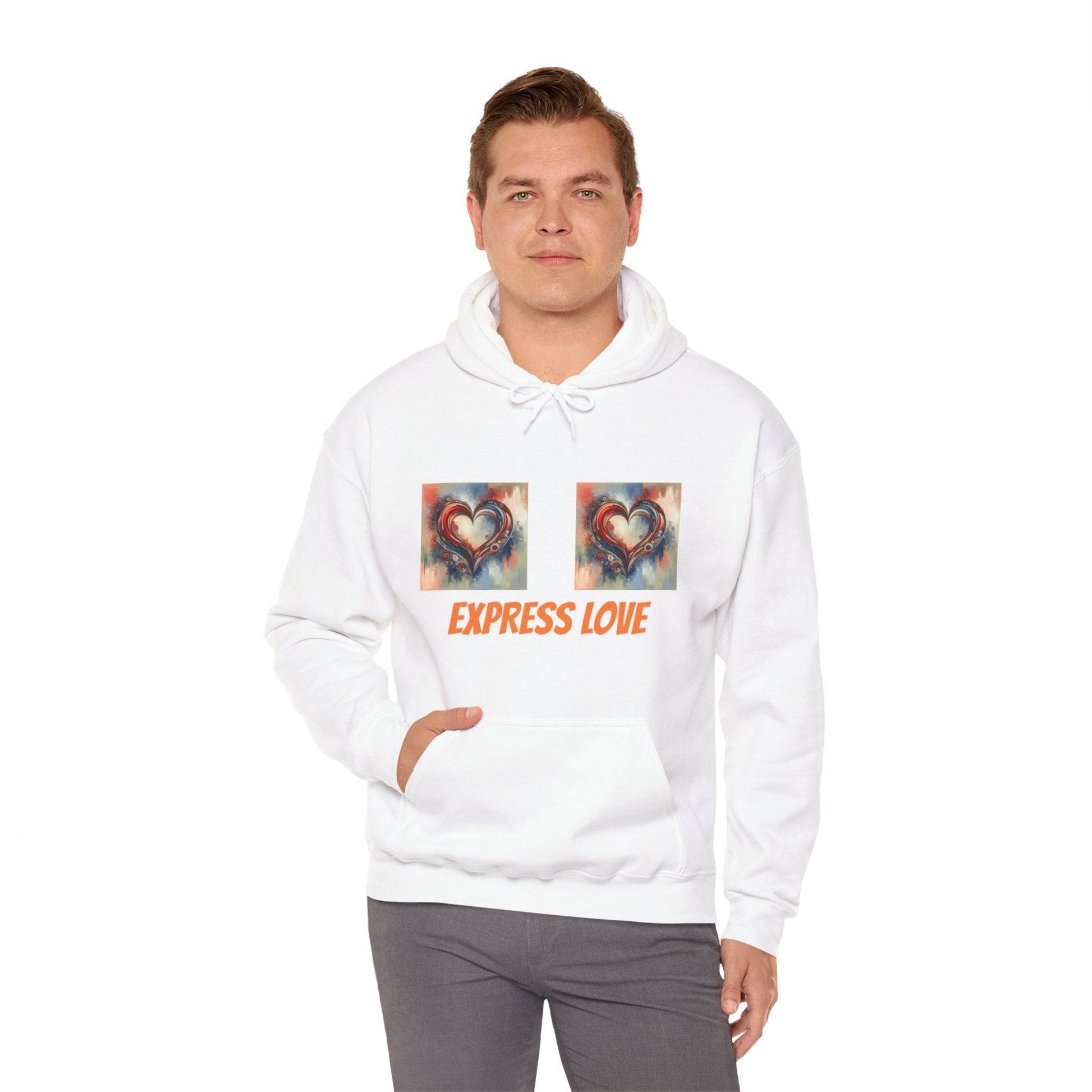 Love Unisex Heavy Blend™ Hooded Sweatshirt - Zion Legend Fashions