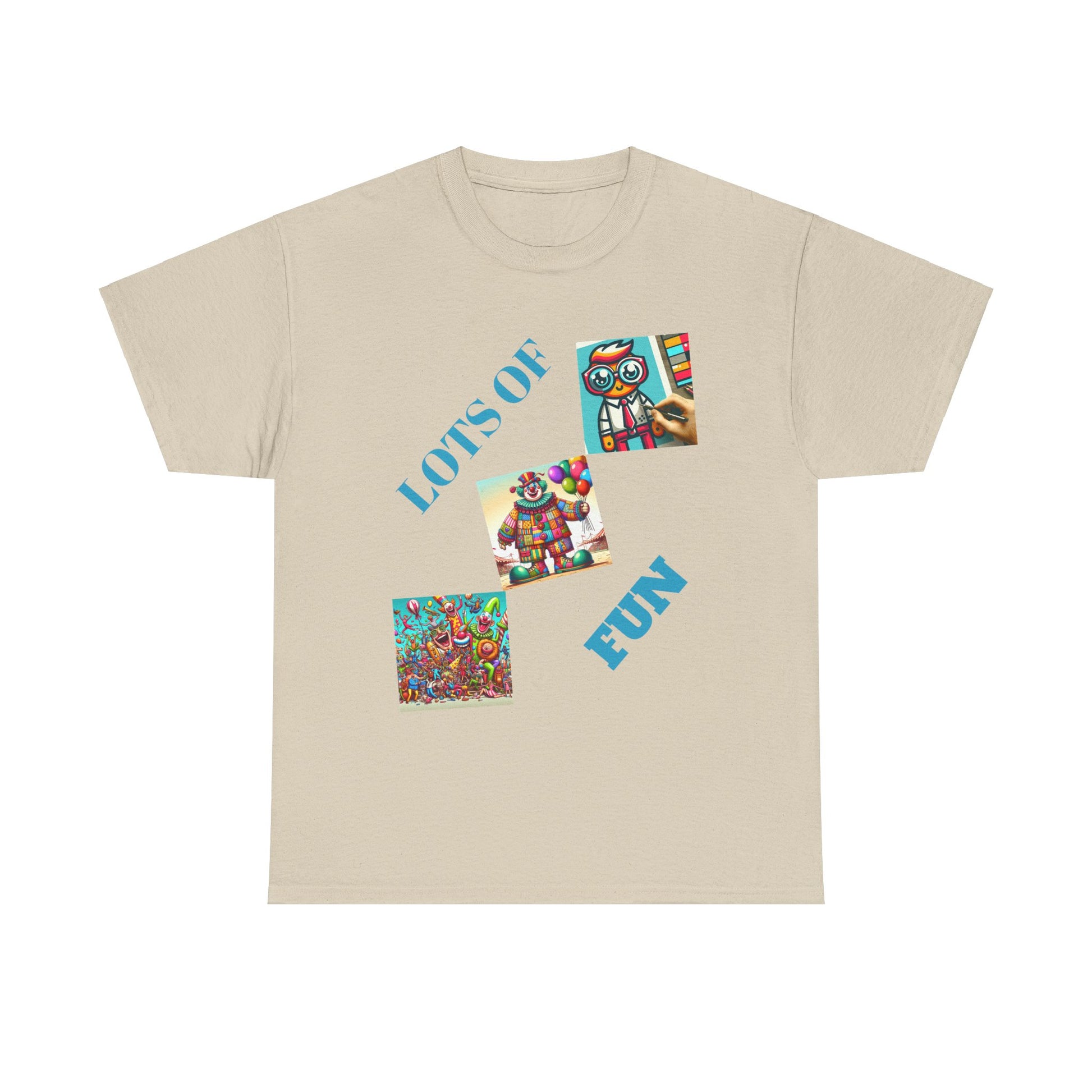 Lots of Fun Unisex  Heavy US Cotton T-Shirt - Zion Legend Fashions