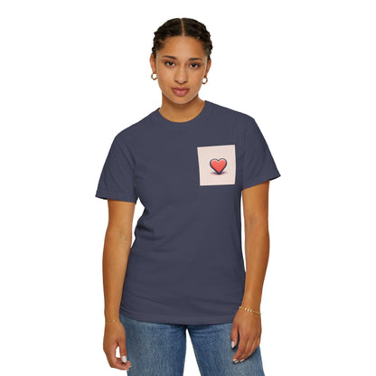 Small Love Unisex Garment-Dyed T-shirt - Zion Legend Fashions