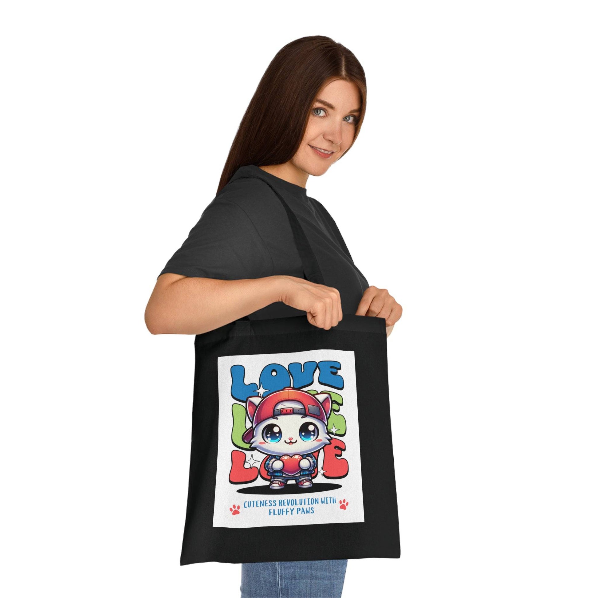 Love Bags Cotton Tote  -  Available UK and Europe Only - Zion Legend Fashions