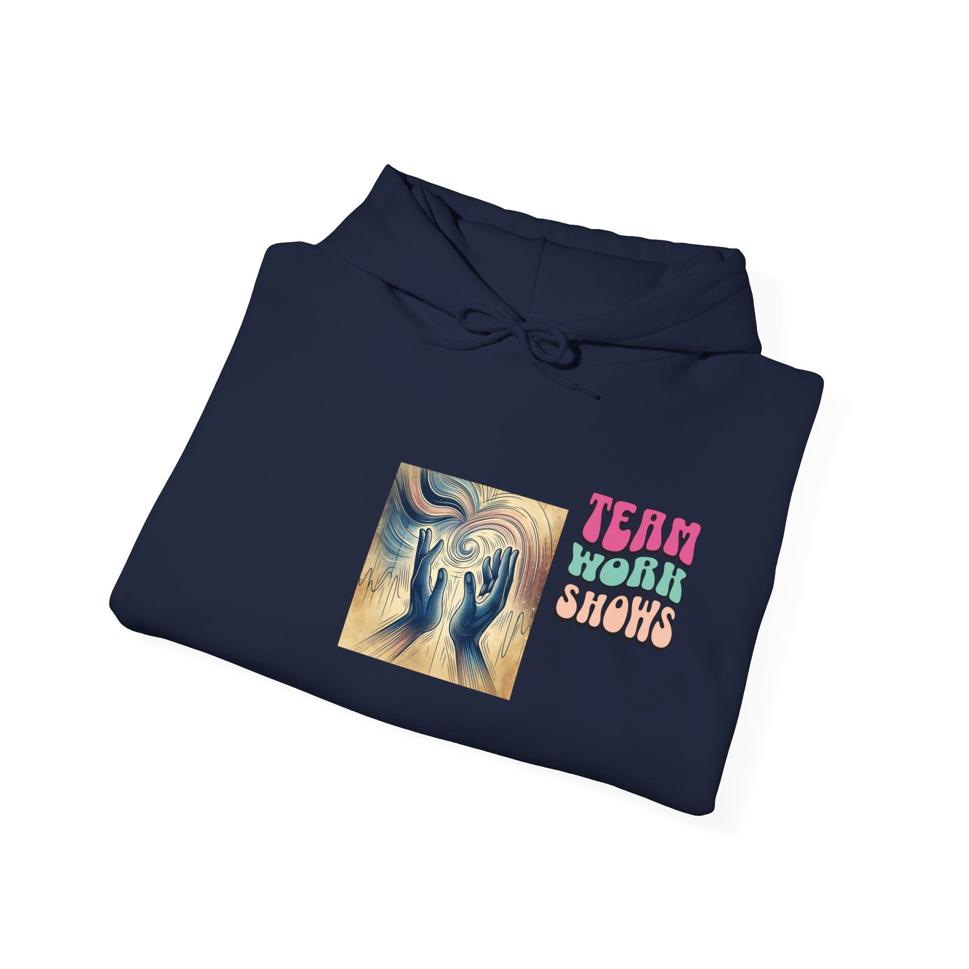 Team Work Unisex Heavy Blend™ Hooded Sweatshirt - Zion Legend Fashions