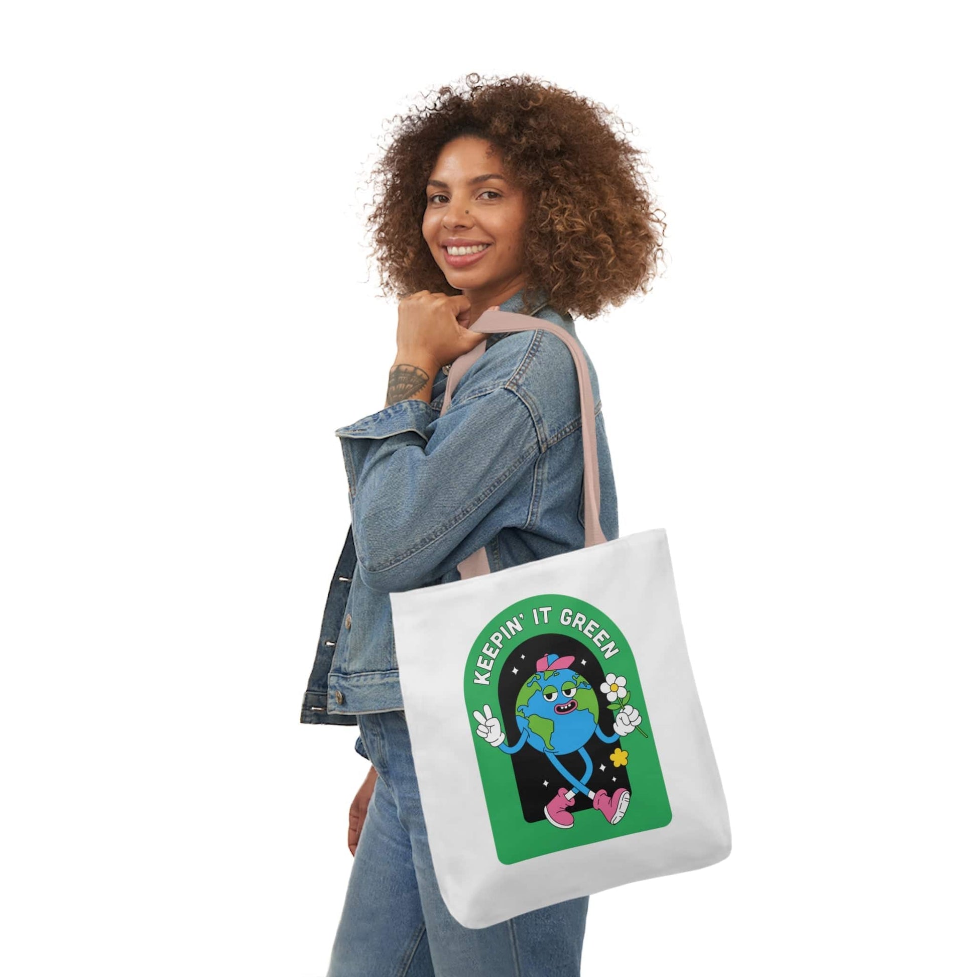 KIG Canvas Tote Bag, 5-Color Straps - Zion Legend Fashions