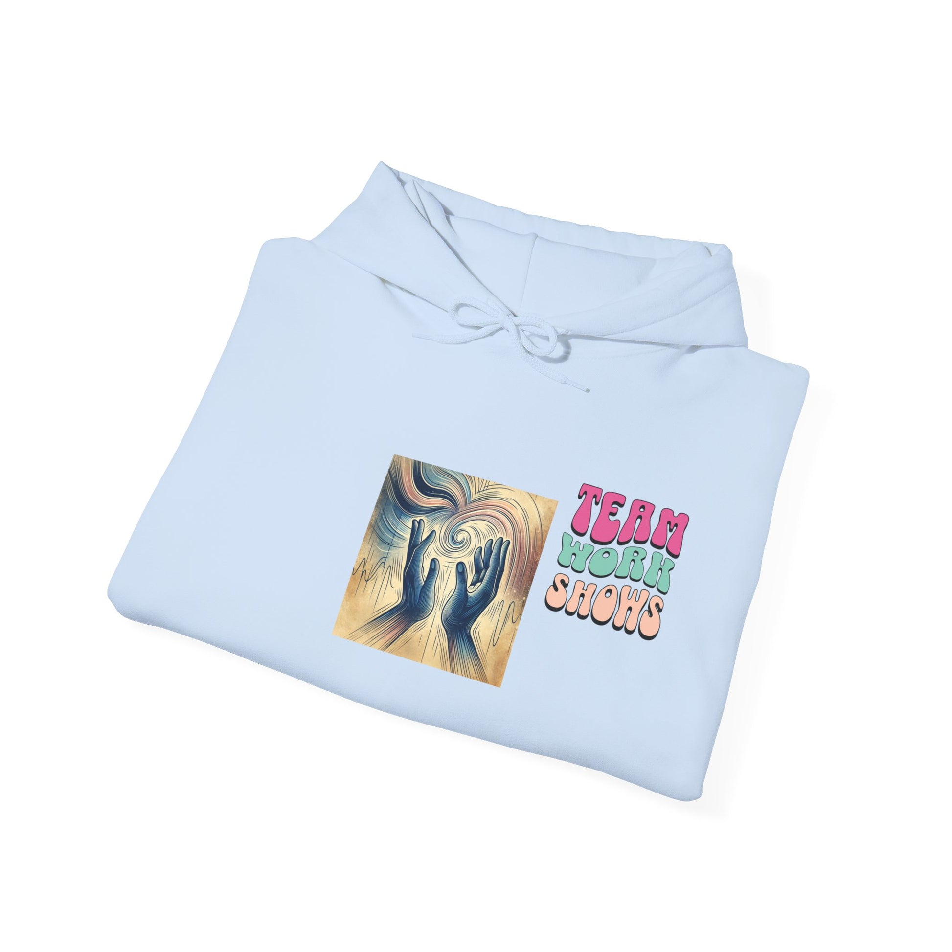 Team Work Unisex Heavy Blend™ Hooded Sweatshirt - Zion Legend Fashions