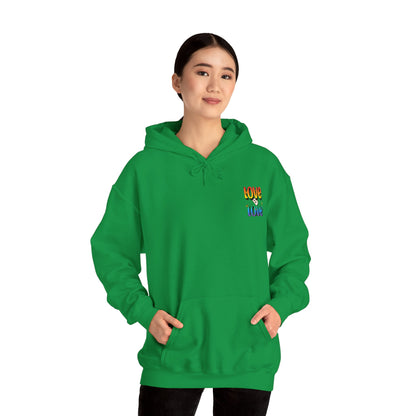 Love B Love  Vibrant colourful Unisex Heavy Hoodies sweatshirt - Zion Legend Fashions