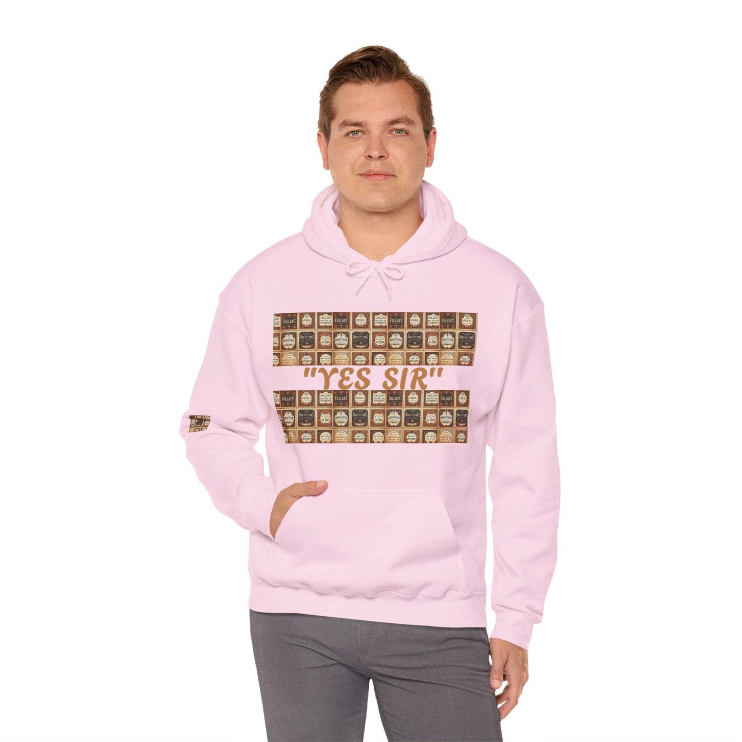 Yes Sir Unisex Heavy Blend™ Hooded Sweatshirt - Zion Legend Fashions