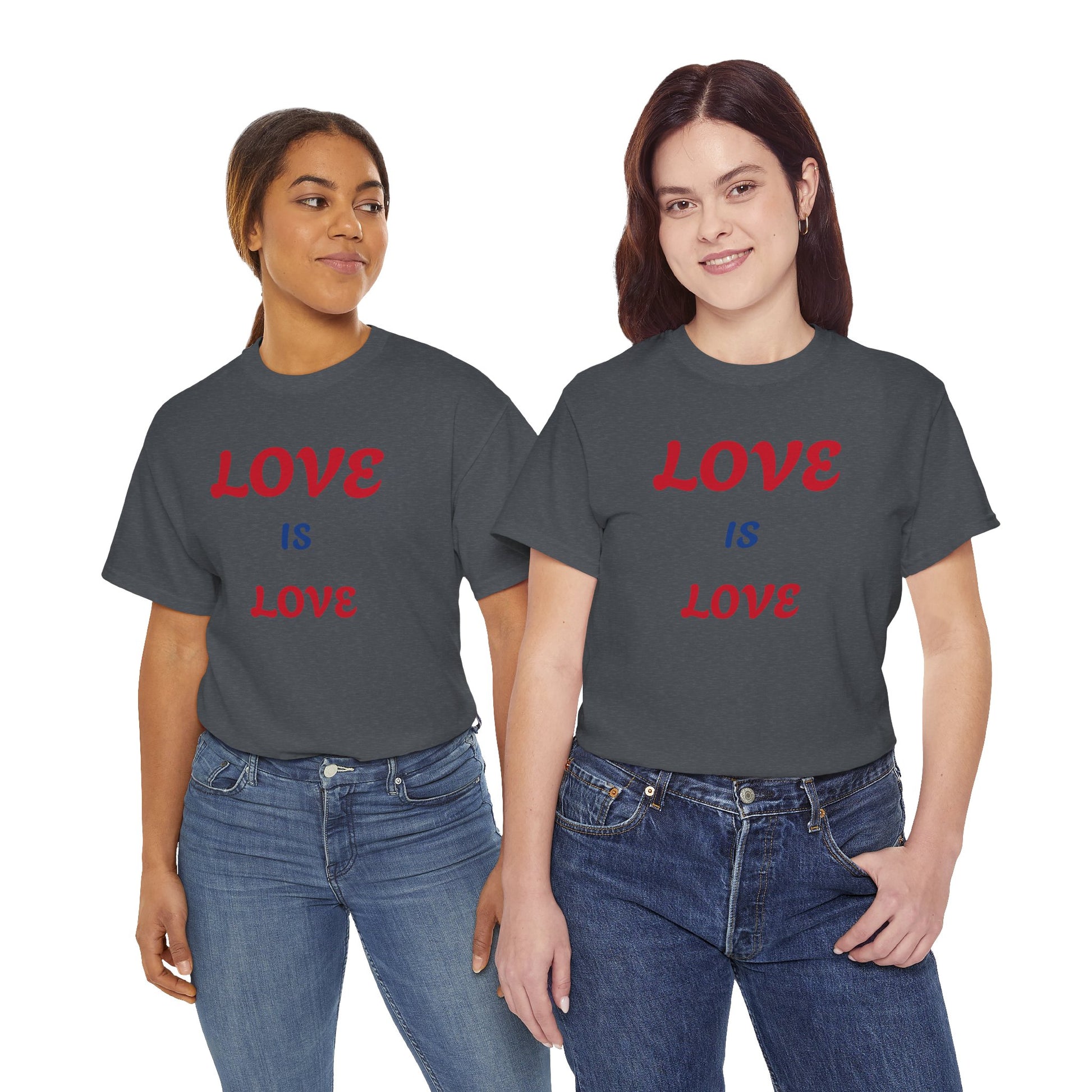 Love is Love  Heavy Cotton Tee - Zion Legend Fashions