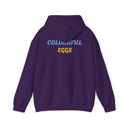 Colourful Eggs  Unisex Heavy Blend™ Hooded Sweatshirt, This a special offer - Zion Legend Fashions