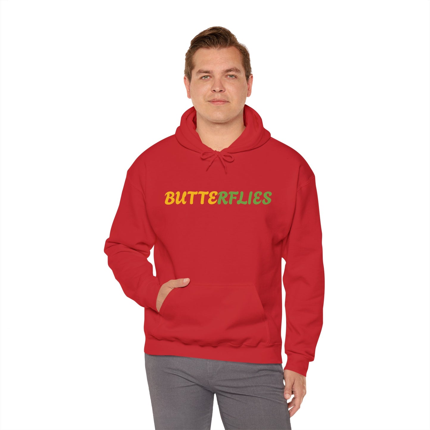 Butterflies Unisex Heavy Blend™ Hooded Sweatshirt - Zion Legend Fashions