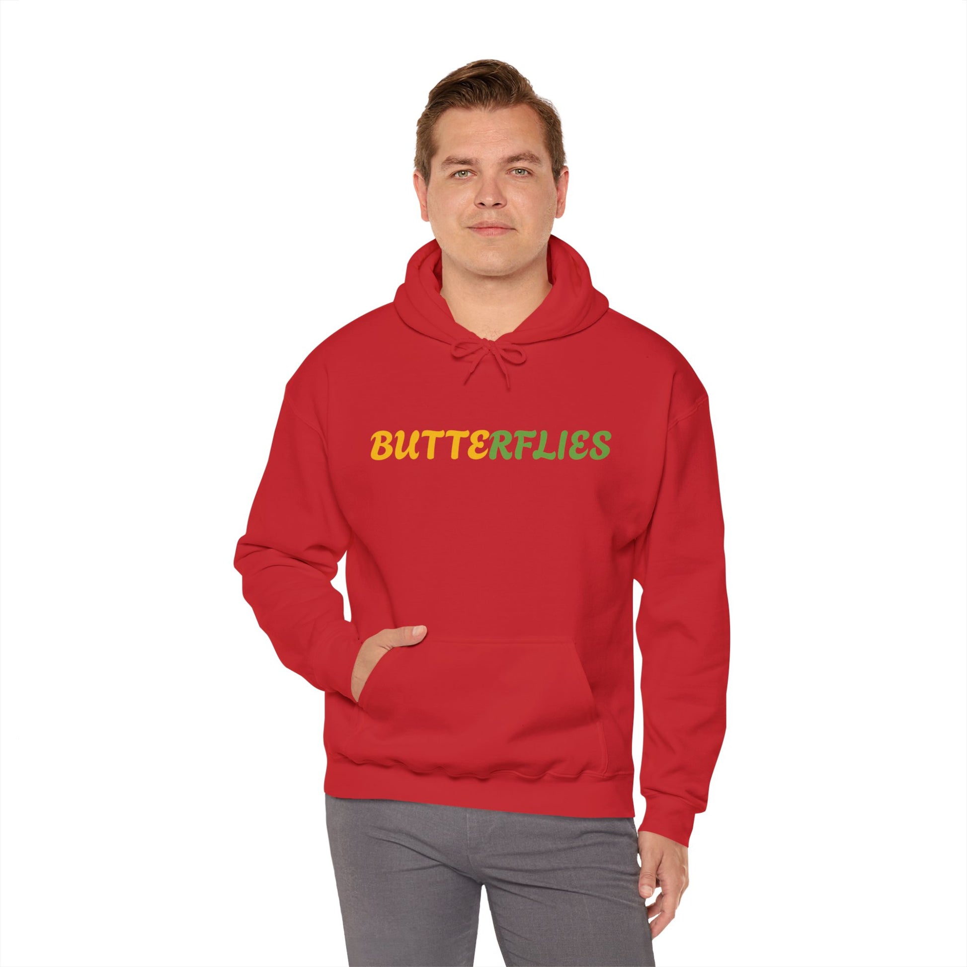 Butterflies Unisex Heavy Blend™ Hooded Sweatshirt - Zion Legend Fashions