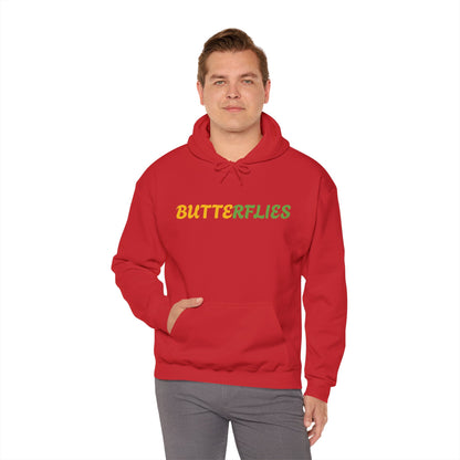Butterflies Unisex Heavy Blend™ Hooded Sweatshirt - Zion Legend Fashions