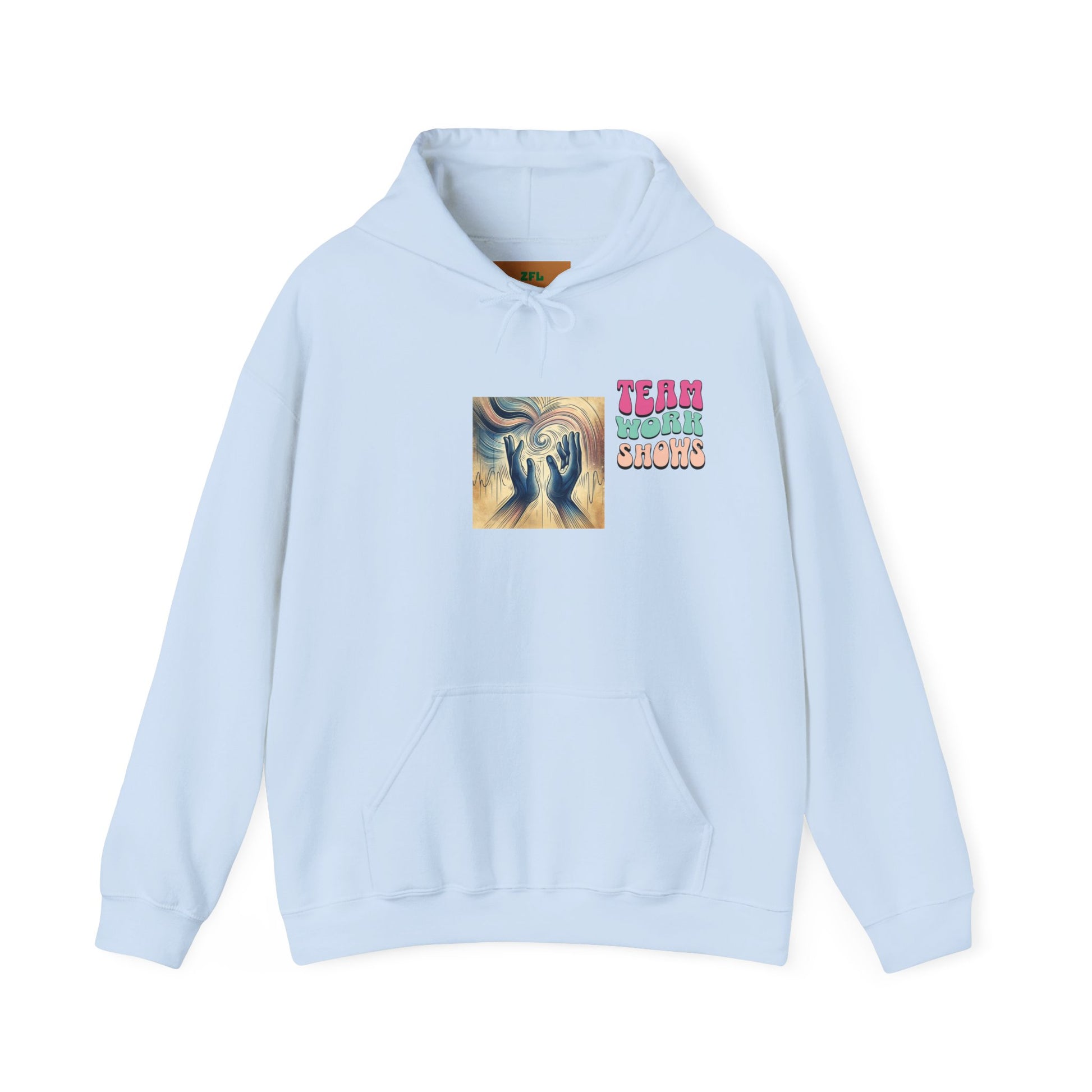 Team Work Unisex Heavy Blend™ Hooded Sweatshirt - Zion Legend Fashions