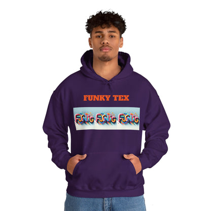 Funky Tex Unisex Heavy Blend™ Hooded Sweatshirt - Zion Legend Fashions