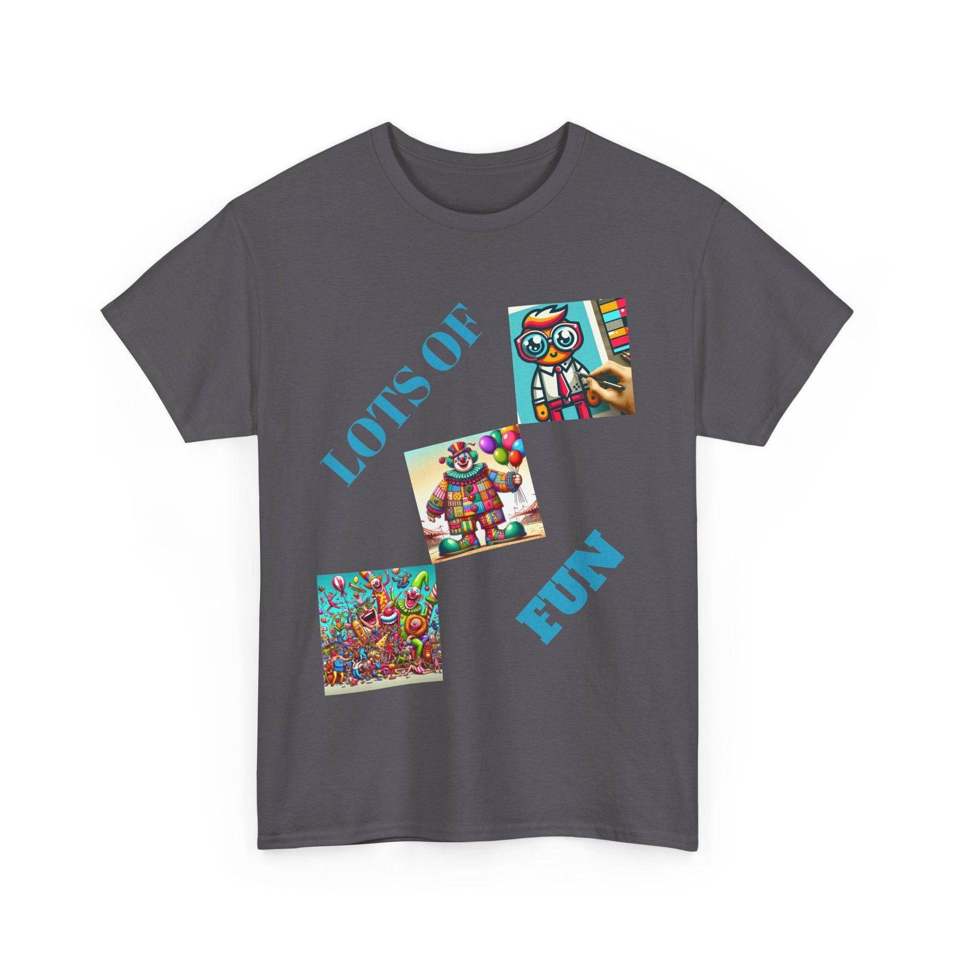 Lots of Fun Unisex  Heavy US Cotton T-Shirt - Zion Legend Fashions