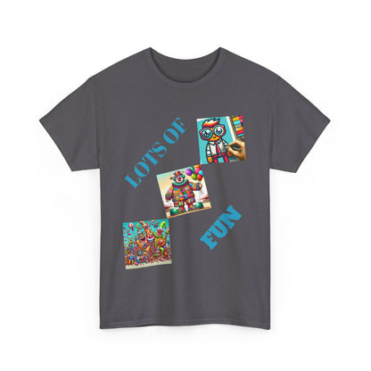 Lots of Fun Unisex  Heavy US Cotton T-Shirt - Zion Legend Fashions