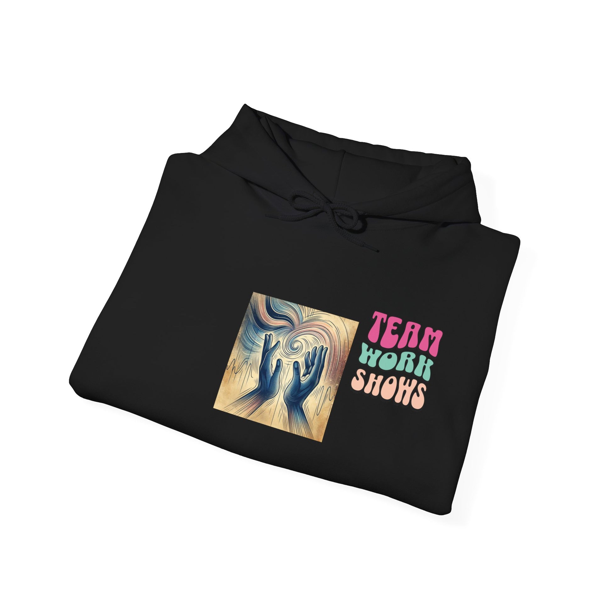 Team Work Unisex Heavy Blend™ Hooded Sweatshirt - Zion Legend Fashions