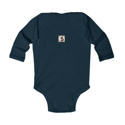 Mouse Shhh Infant Long Sleeve Bodysuit - Zion Legend Fashions