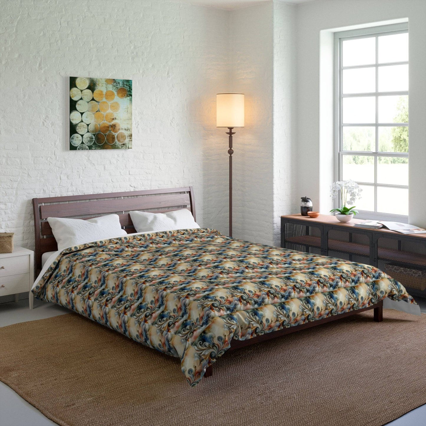 Beautiful Comforter available in 4 Sizes  -  Only available in USA - Zion Legend Fashions