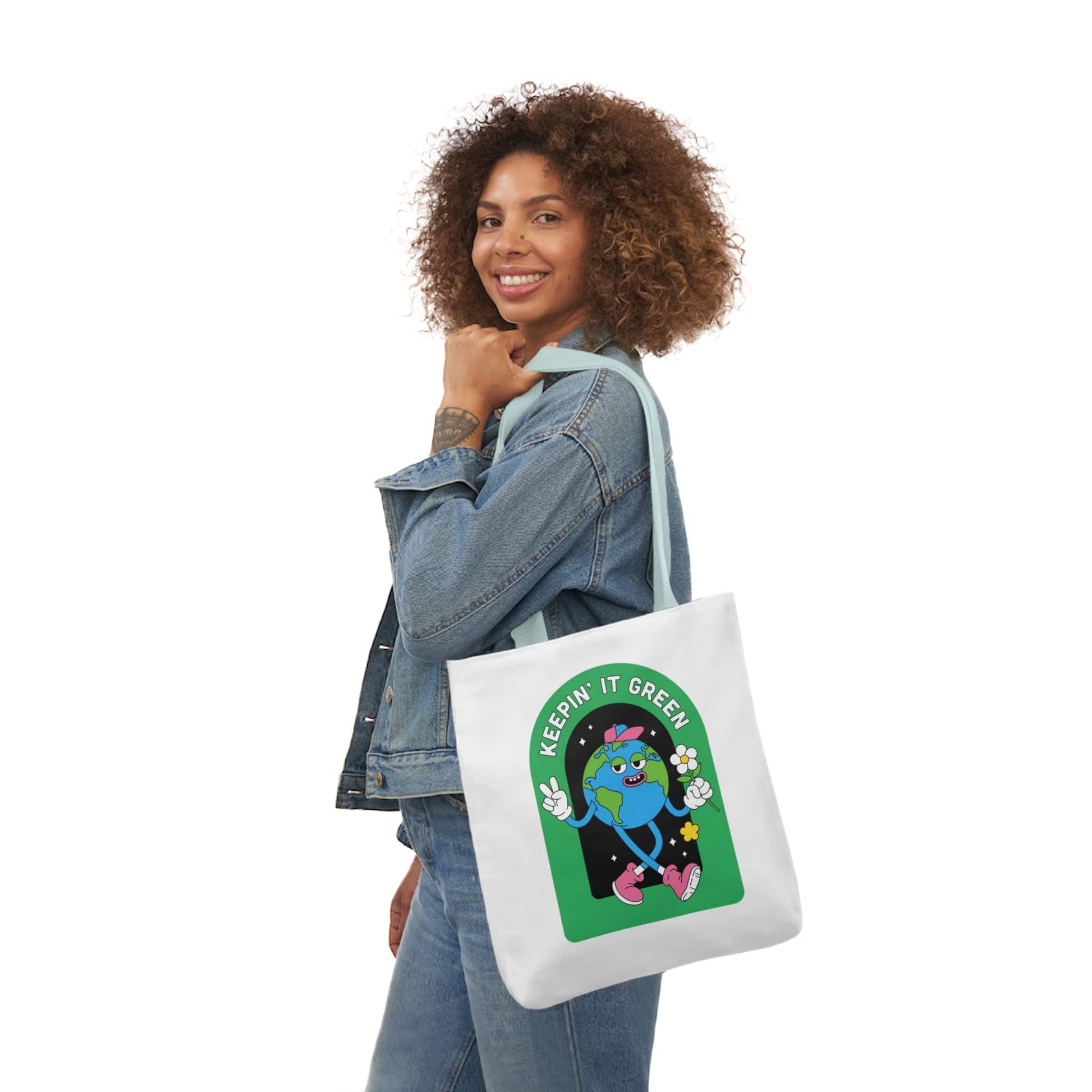 KIG Canvas Tote Bag, 5-Color Straps - Zion Legend Fashions