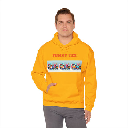 Funky Tex Unisex Heavy Blend™ Hooded Sweatshirt - Zion Legend Fashions