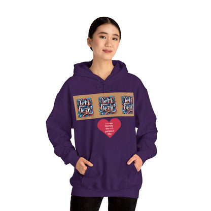 Funky Lett Unisex Heavy Blend™ Hooded Sweatshirt - Zion Legend Fashions