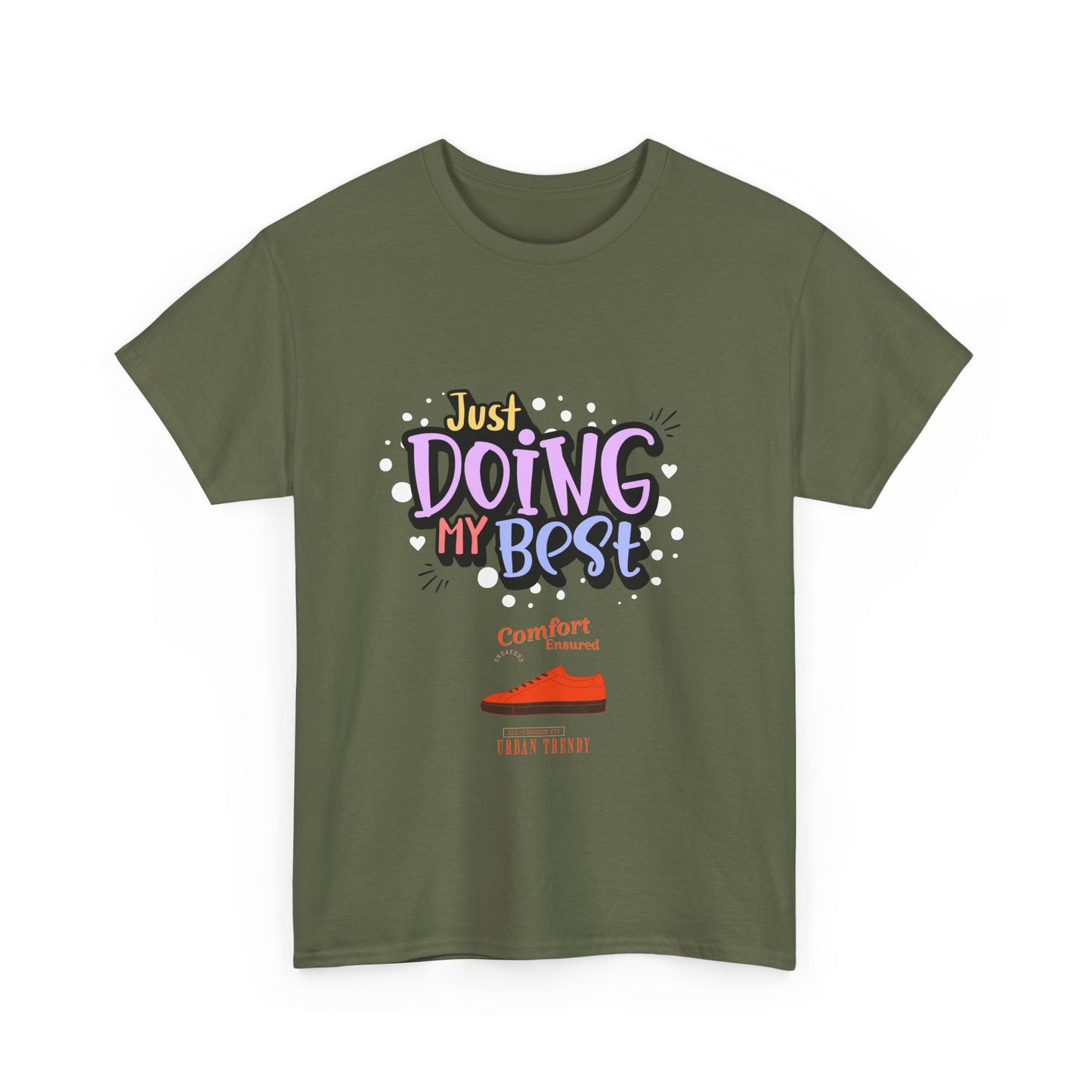 Just doing my best T-shirts Unisex Heavy Cotton Tee - Zion Legend Fashions