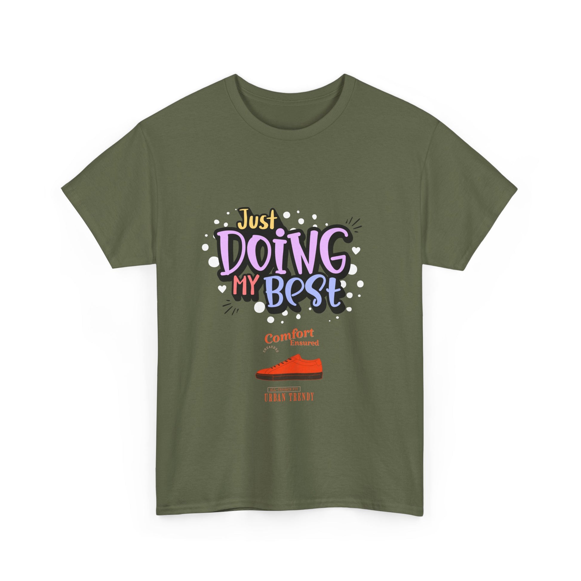 Just doing my best T-shirts Unisex Heavy Cotton Tee - Zion Legend Fashions