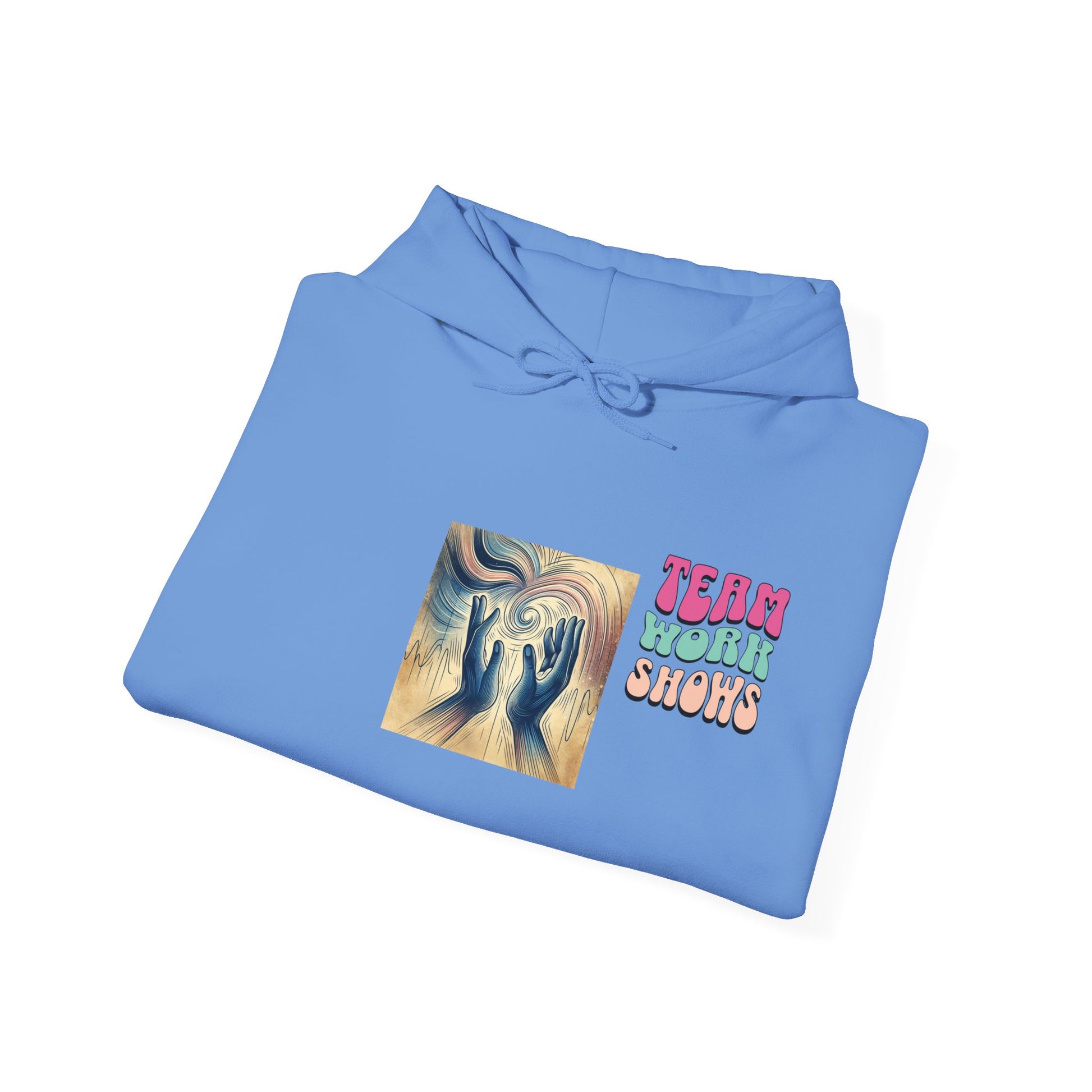 Team Work Unisex Heavy Blend™ Hooded Sweatshirt - Zion Legend Fashions