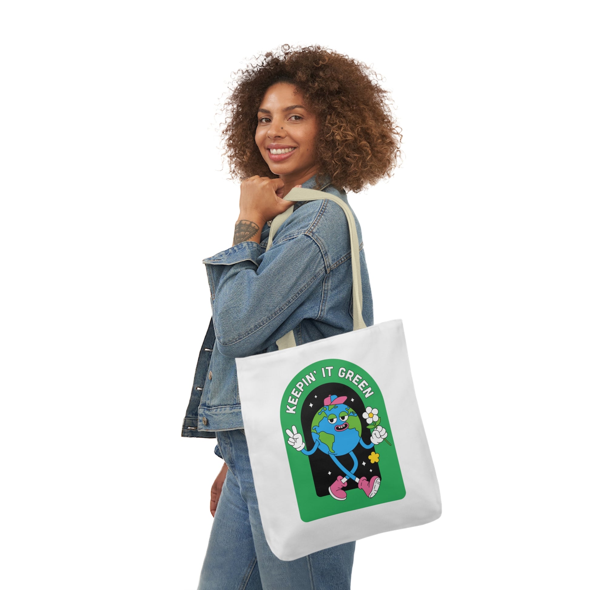 KIG Canvas Tote Bag, 5-Color Straps - Zion Legend Fashions