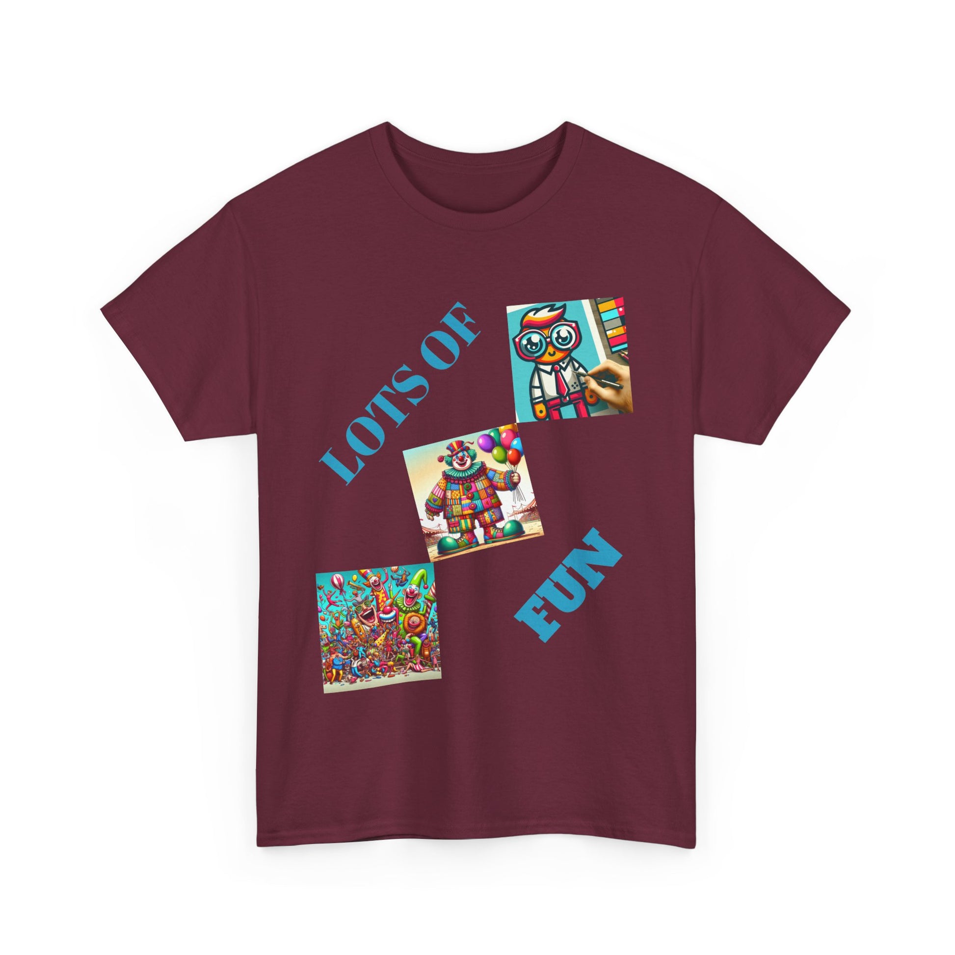 Lots of Fun Unisex  Heavy US Cotton T-Shirt - Zion Legend Fashions