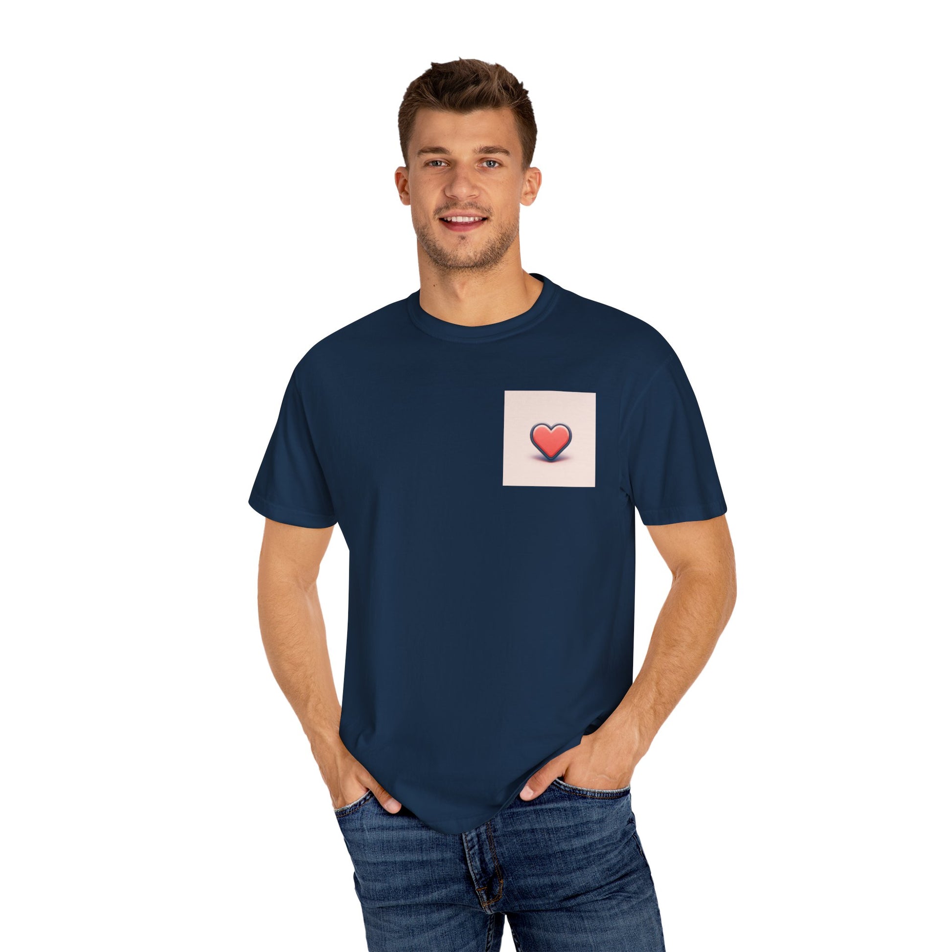 Small Love Unisex Garment-Dyed T-shirt - Zion Legend Fashions