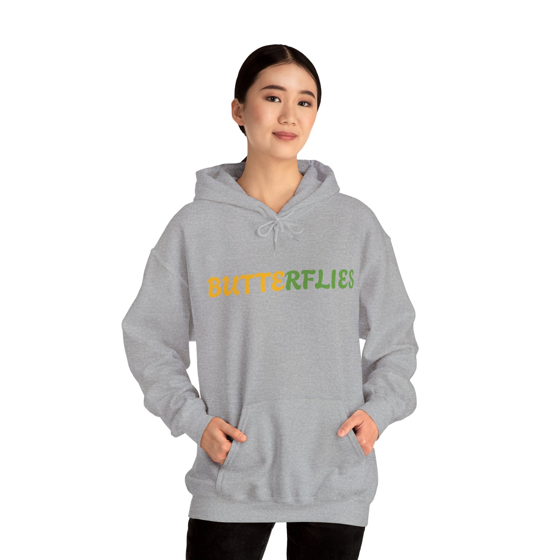 Butterflies Unisex Heavy Blend™ Hooded Sweatshirt - Zion Legend Fashions