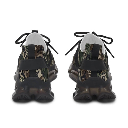 Women's Camo Mesh Sneakers - Zion Legend Fashions