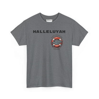 Halleluyah Safe Vacation  Unisex Heavy Cotton Tee Shirt - Zion Legend Fashions