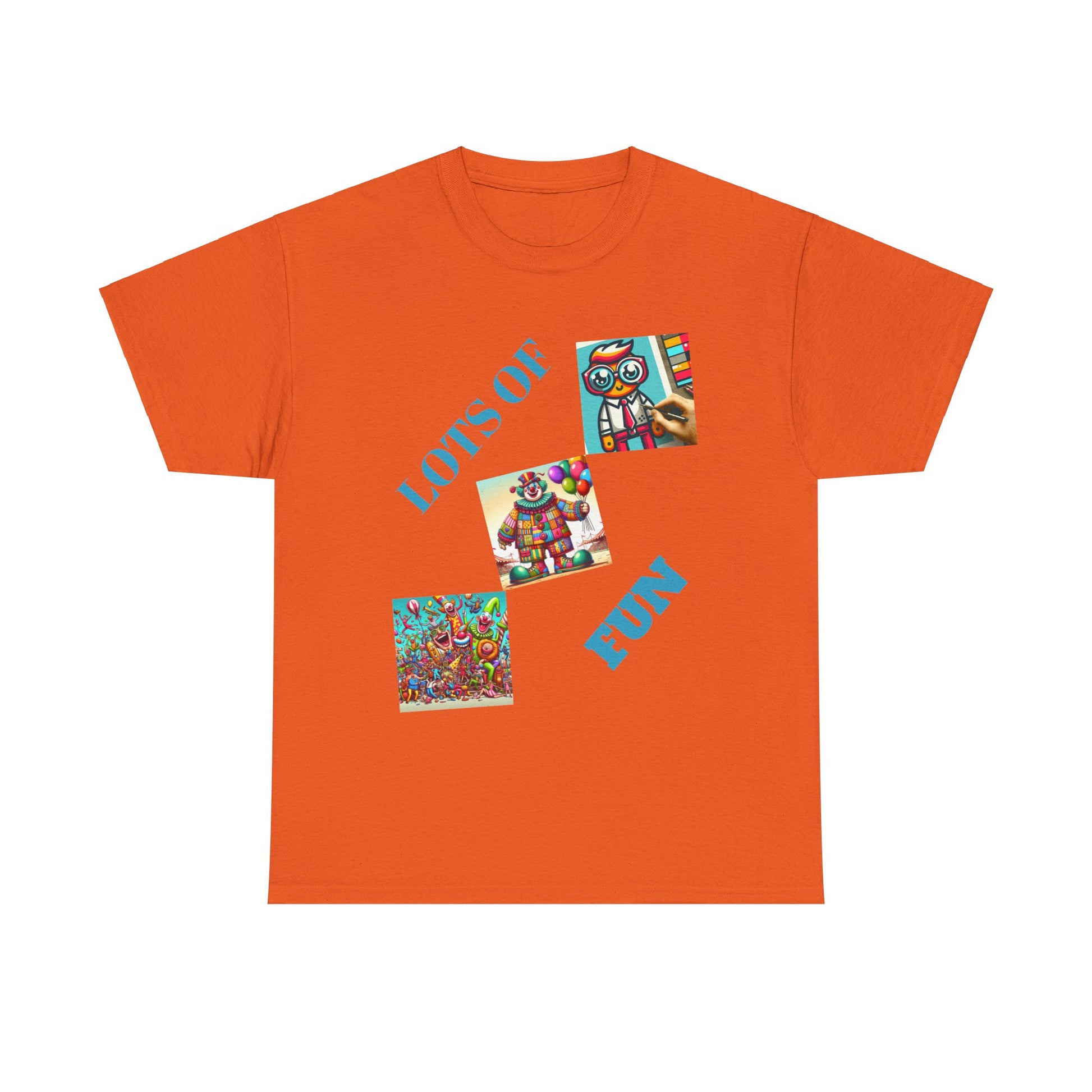 Lots of Fun Unisex  Heavy US Cotton T-Shirt - Zion Legend Fashions