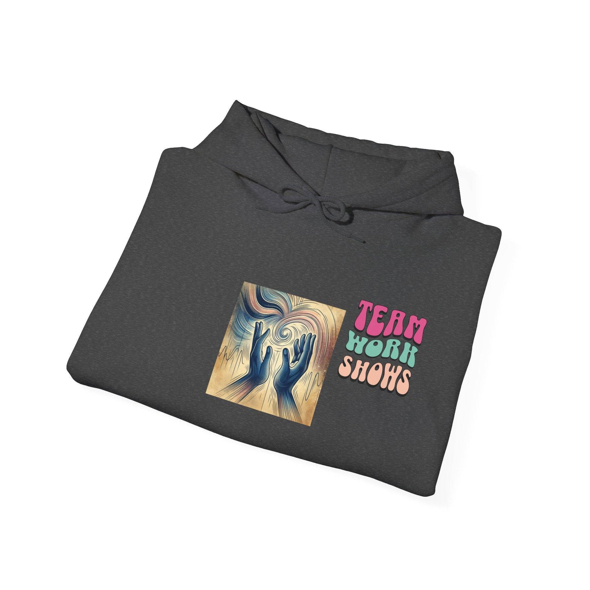 Team Work Unisex Heavy Blend™ Hooded Sweatshirt - Zion Legend Fashions