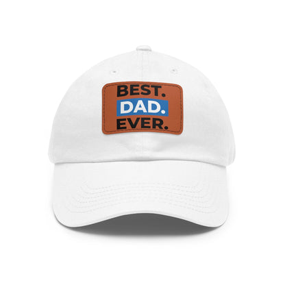 Dad Hat with Leather Patch (Rectangle)  -  Available USA Only - Zion Legend Fashions