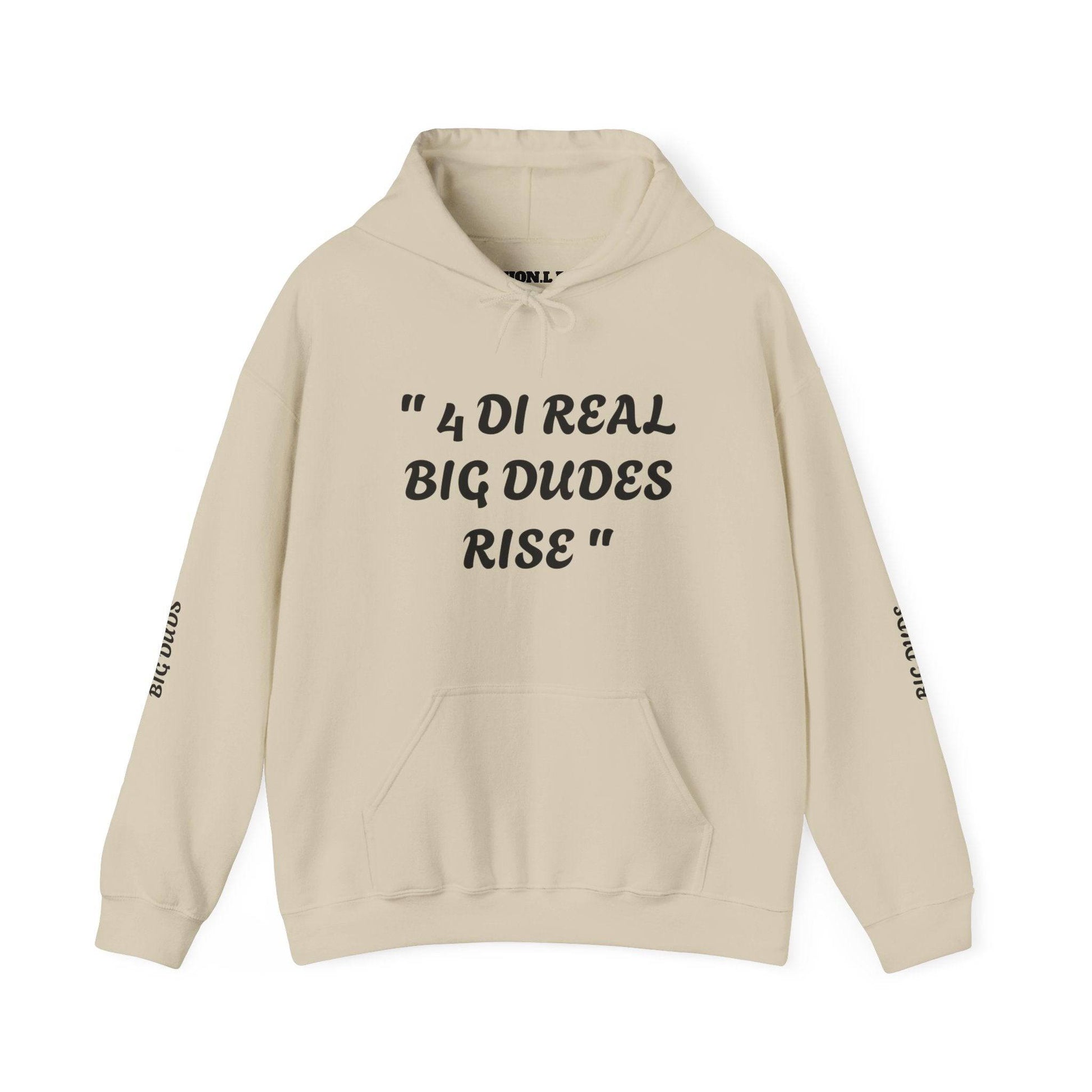 4 Di Real Big Dudes Rise Unisex Heavy Blend™ Hooded Sweatshirt - Zion Legend Fashions