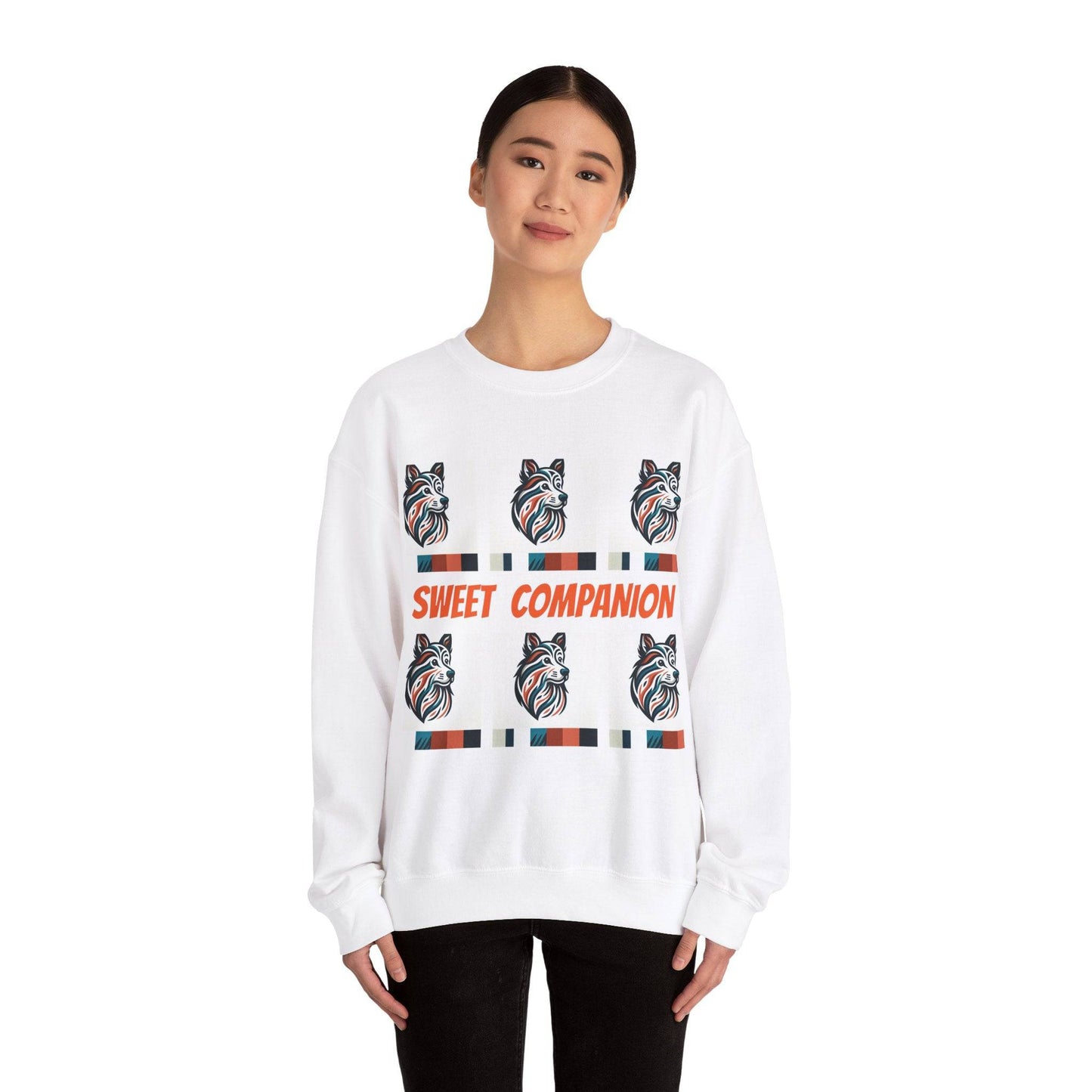 Sweet Companion Unisex Heavy Blend Fox ™ Crewneck Sweatshirt - Zion Legend Fashions