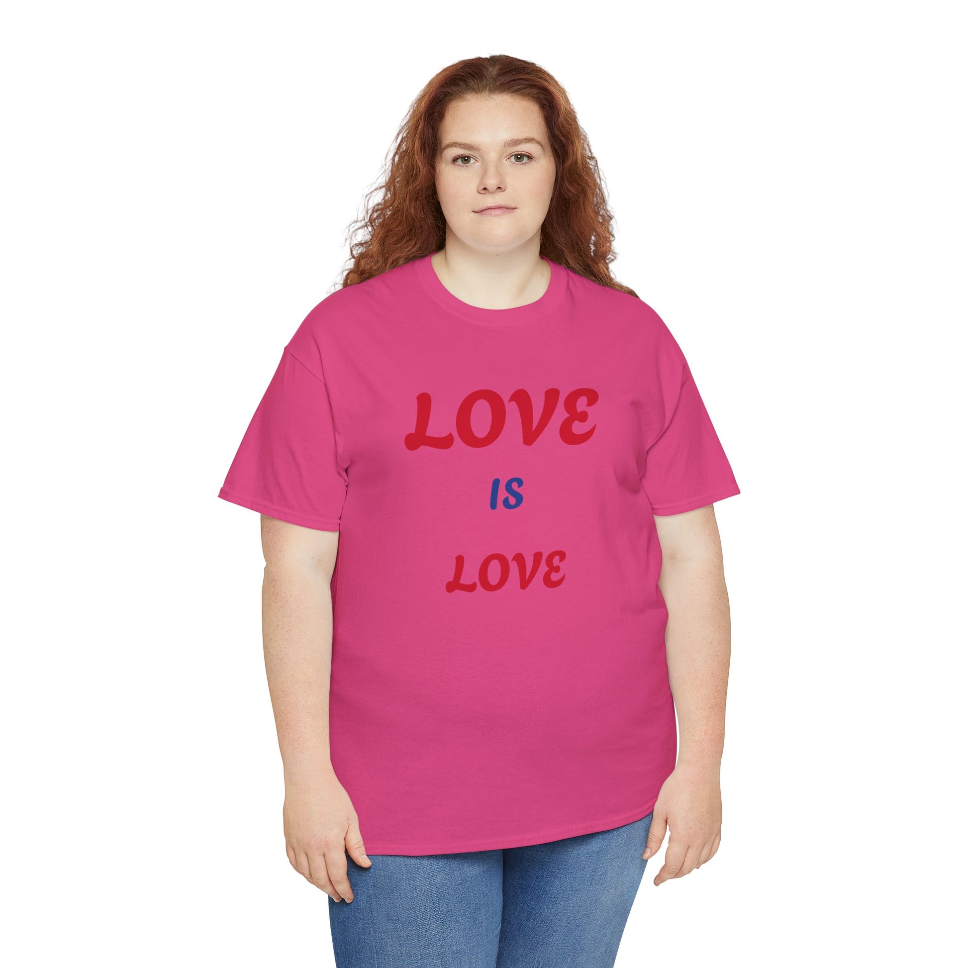 Love is Love  Heavy Cotton Tee - Zion Legend Fashions
