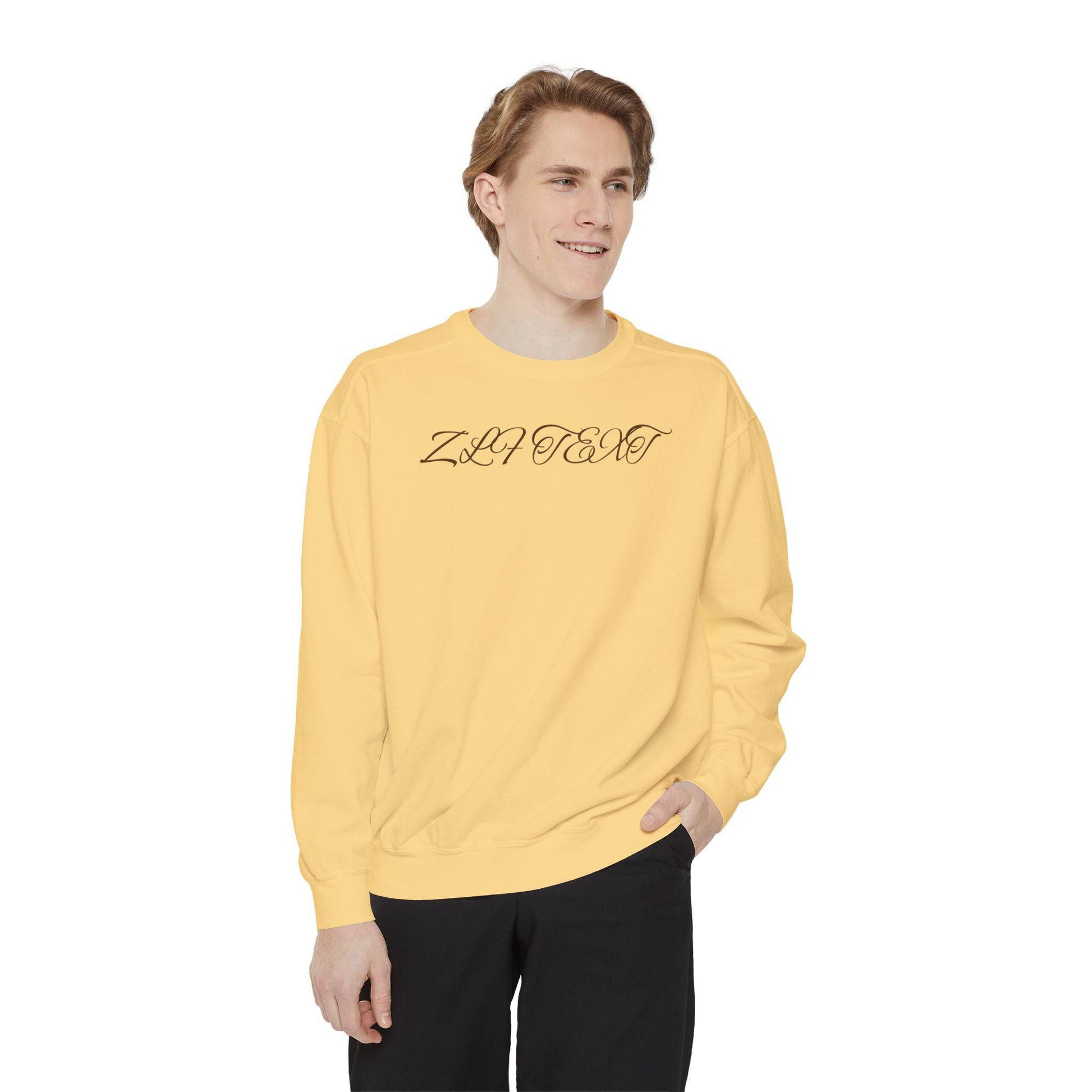 Scroll Unisex Garment-Dyed Sweatshirt - Zion Legend Fashions