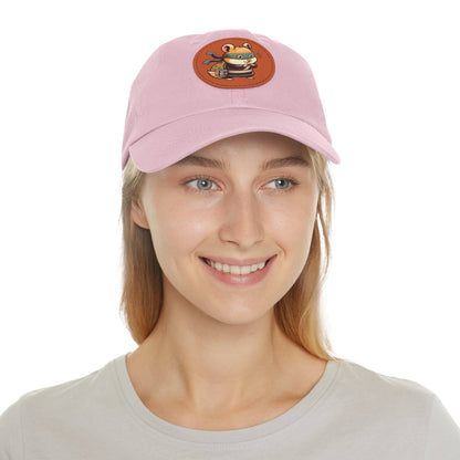 Tricky Mouse Dad Hat with Leather Patch (Round)  -  Available USA Only - Zion Legend Fashions