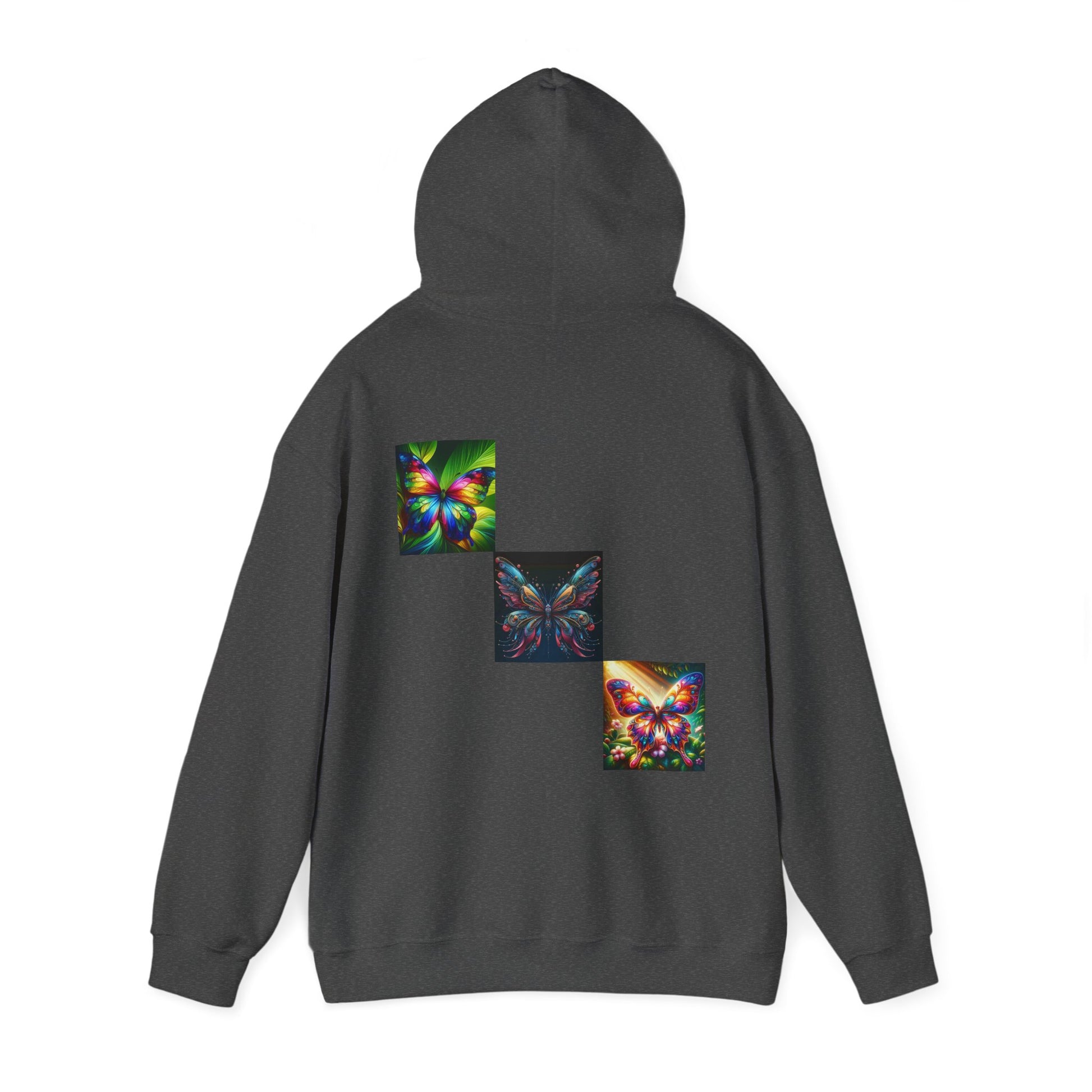 Butterflies Unisex Heavy Blend™ Hooded Sweatshirt - Zion Legend Fashions