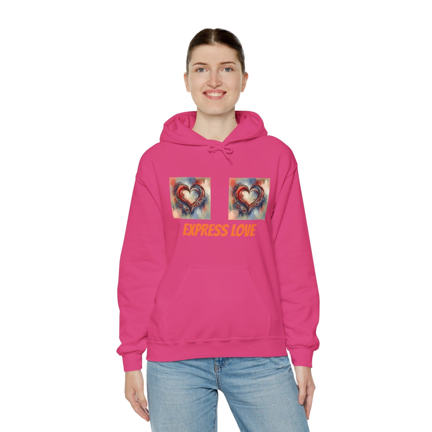 Love Unisex Heavy Blend™ Hooded Sweatshirt - Zion Legend Fashions