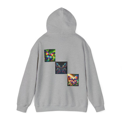 Butterflies Unisex Heavy Blend™ Hooded Sweatshirt - Zion Legend Fashions